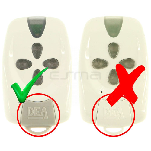 Télécommande DEA GT4 - Télécommande de portail DEA - Achat au meilleur prix  - Telecommande Esma